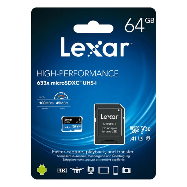 مموری لکسار مدل LEXAR 95M 64GB